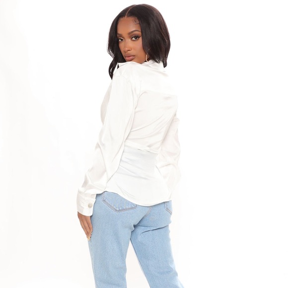 FN White Blouse - Picture 2 of 3